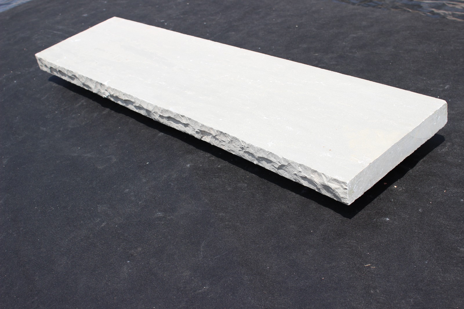 Smooth Bluestone Entryway Steps