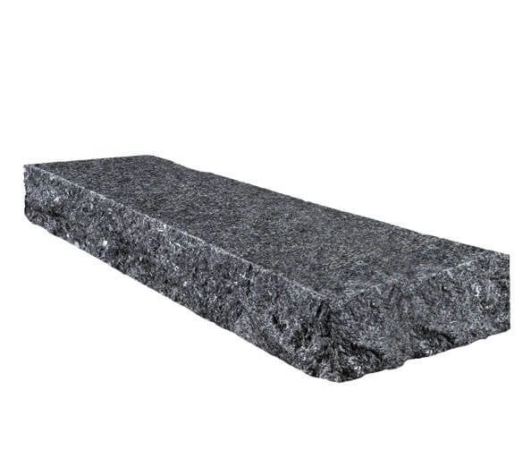 Granite Steps with Stone Sidewalls