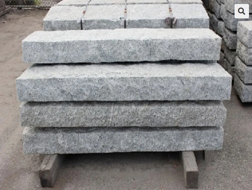 Polished Top Dark Stone Block