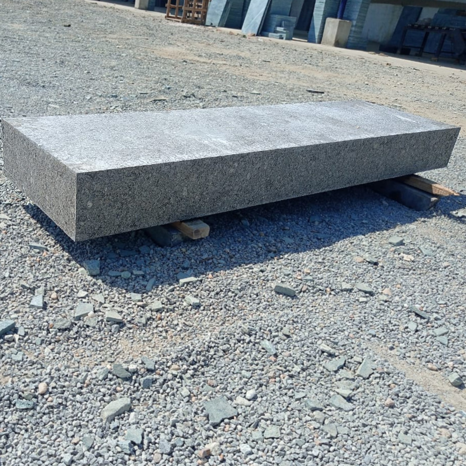 Smooth Bluestone Entryway Steps